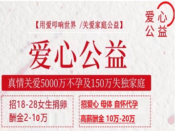 那曲捐卵助孕生子 爱心志愿者招募